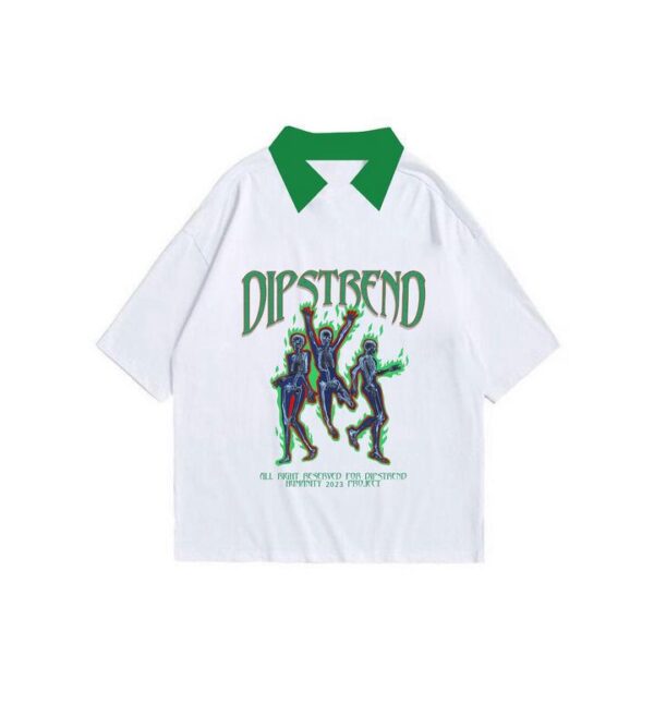 DIPSTREND SUMMER TEES - ALIEN WHITE