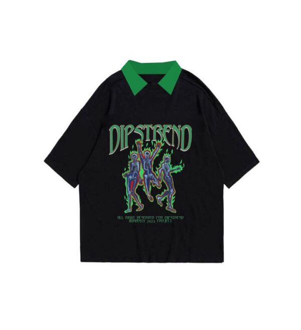 DIPSTREND SUMMER TEES - ALIEN